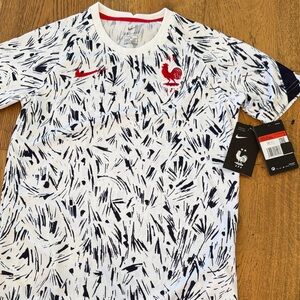 Nike kids L France Jersey NWT